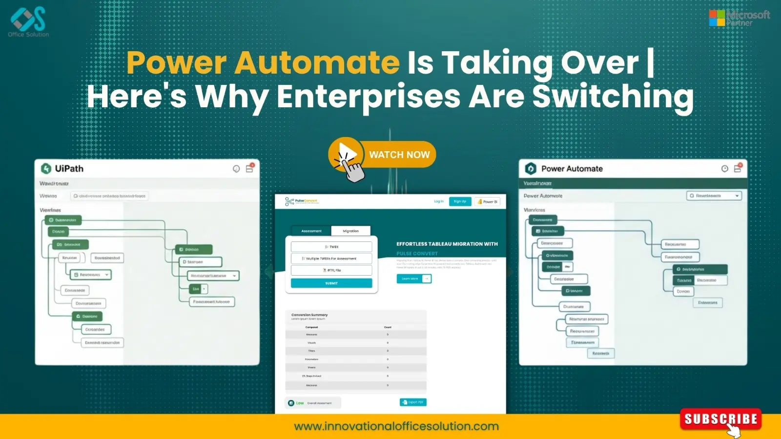The Enterprise Guide to UiPath to Power Automate Migration: Strategy, Architecture, and Modernization