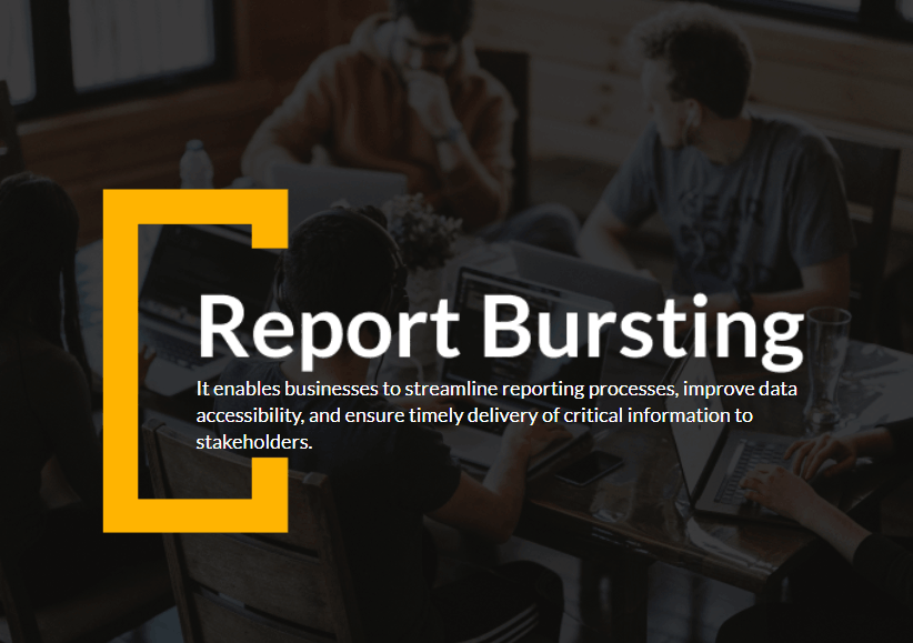 report bursting image